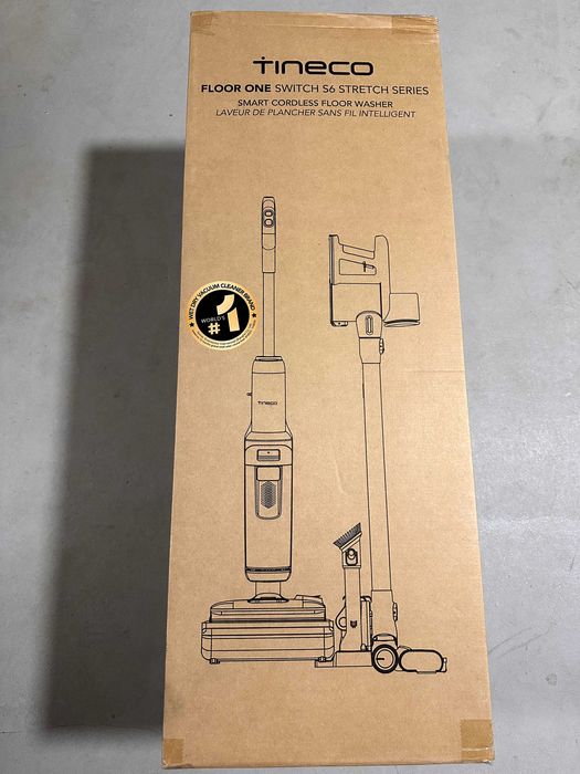 Aspirator vertical cu spalare Tineco Floor One Switch S6 Stretch Nou