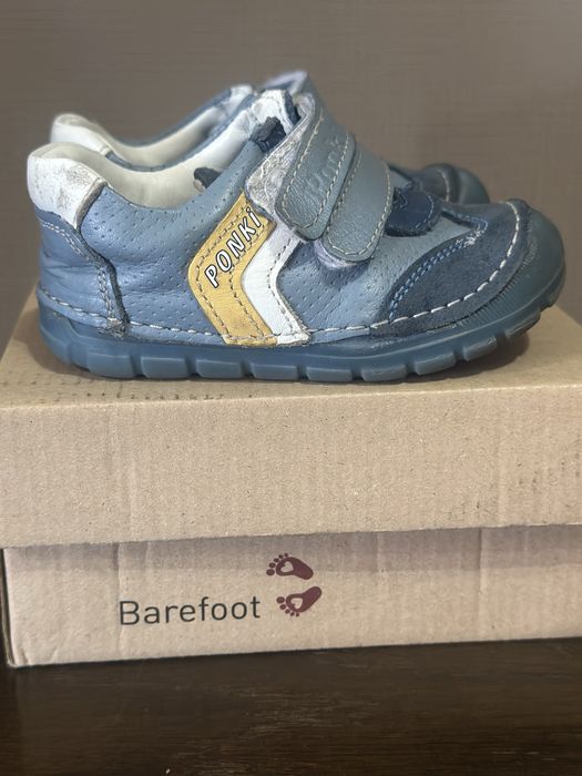 Бебешки обувки Ponki естествена кожа