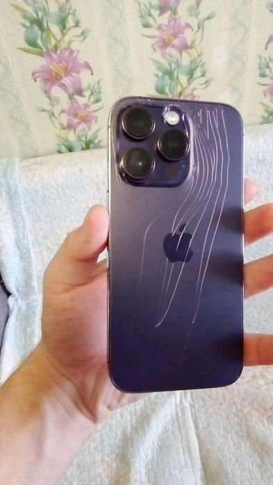 Айфон 14 про фиолетовый