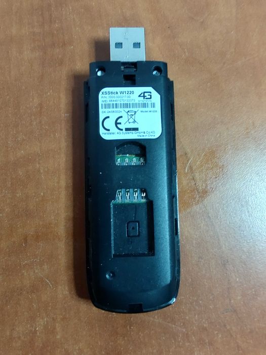 Stick USB internet cartela SIM 4G LTE 1&1 Antene W1220 testat Vodafone