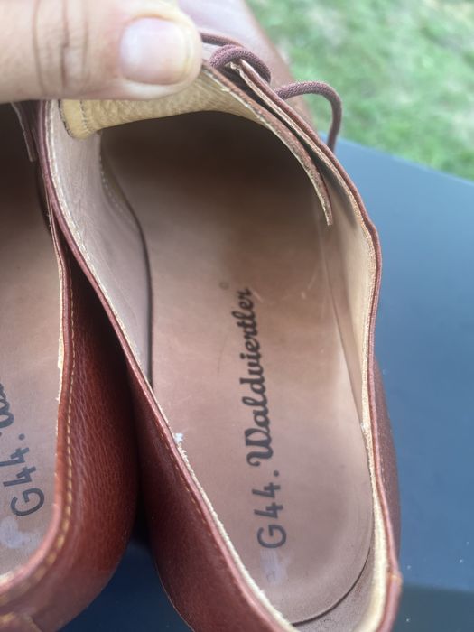 Waldviertler papuci barbati superbi piele, nr 44