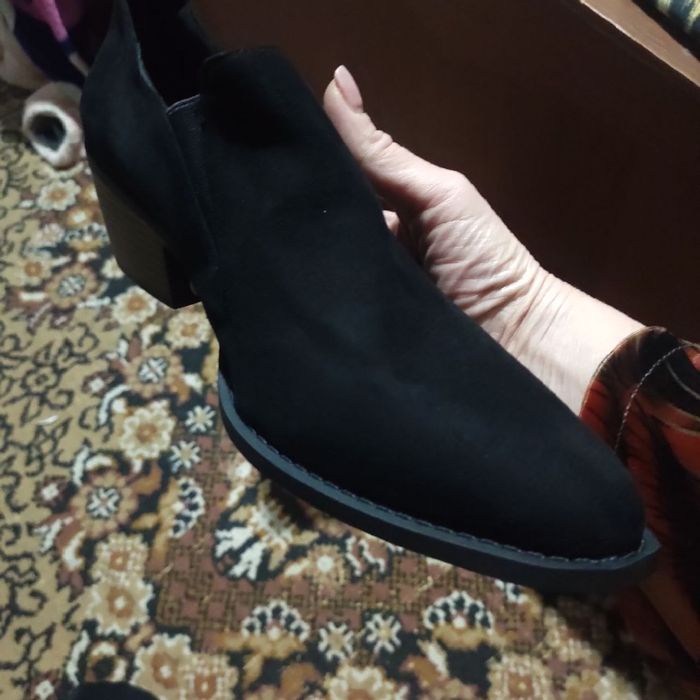 Ботинки и туфли замшевые