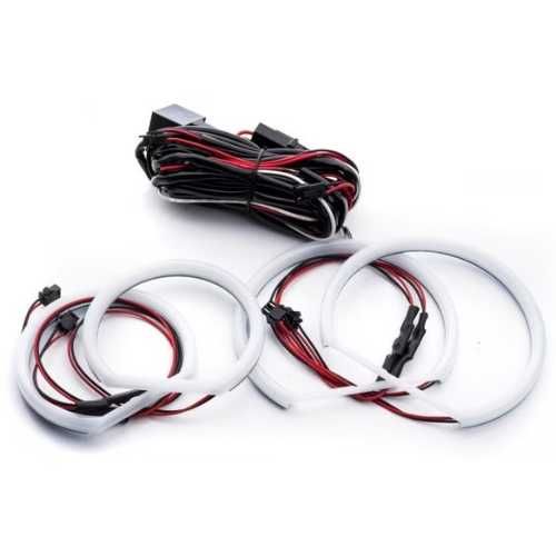LED Cotton Angel Eyes Ангелски Очи BMW БМВ E60 / E61 –Бели, Жълти, Червени, Сини НАЛИЧНИ!