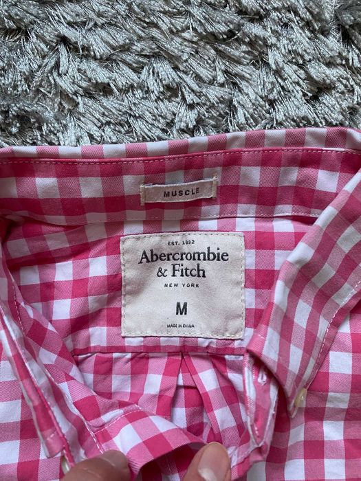 camasa abercrombie and fitch roz barbateasca