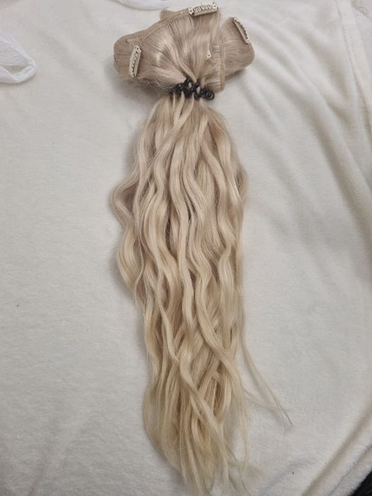 Extensii par natural Oskar blond bej