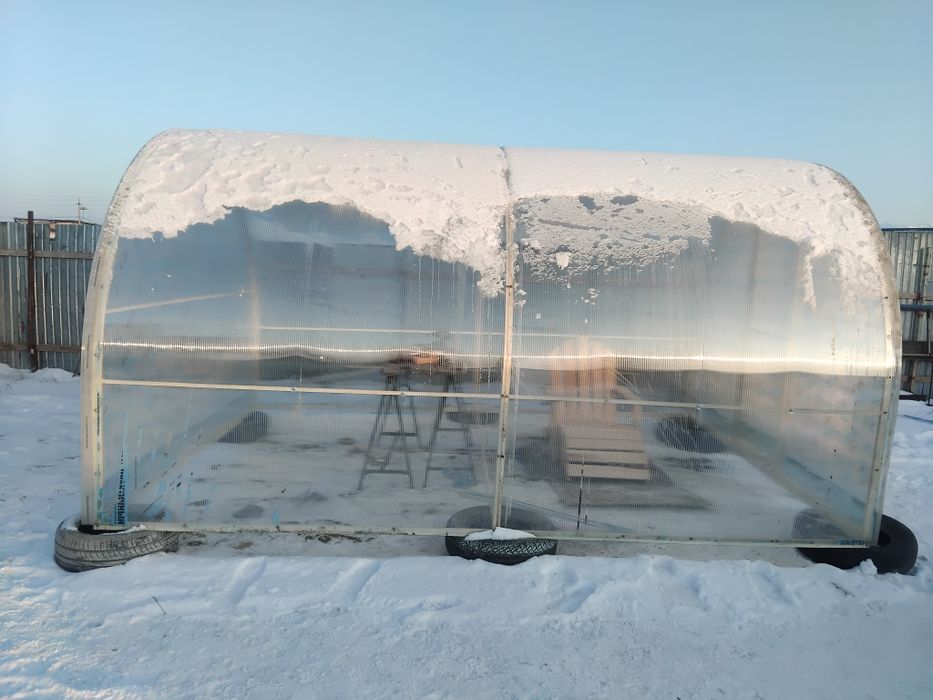 Теплицы из полигали 10мм