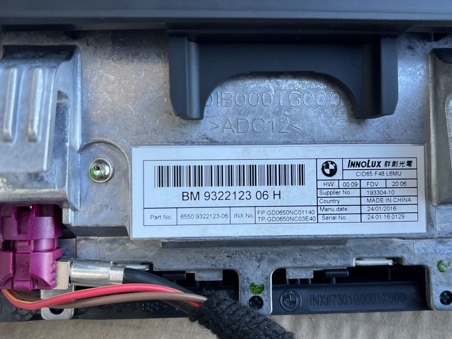 Kit navigatie / Unitate / Controler iDrive / Display BMW X1 F48 X2 F39