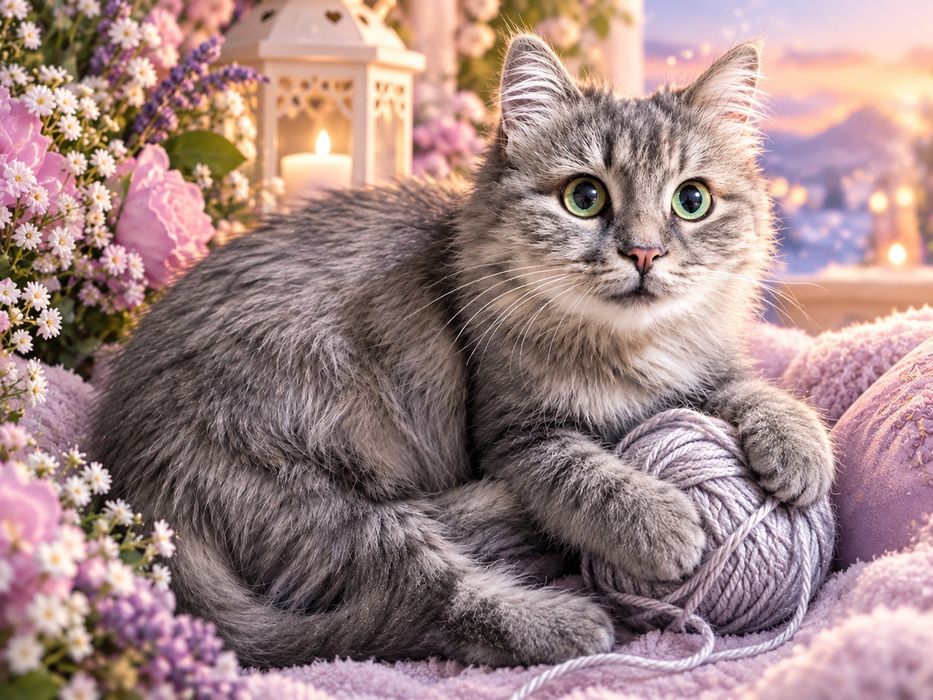 Кошечка молодая стерильная