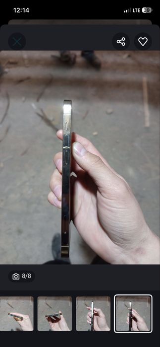 iPhone 12 pro 92 yomkost 256 GB