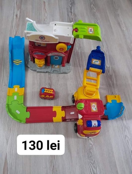 Toot toot drivers vtech piese, pompieri, castel