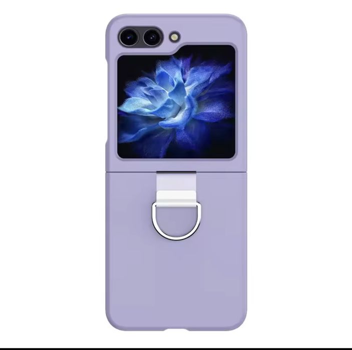 Samsung Z FLIP 6 7 FE 7 - Husa Hard Case Inel Sustinere Folie Silicon