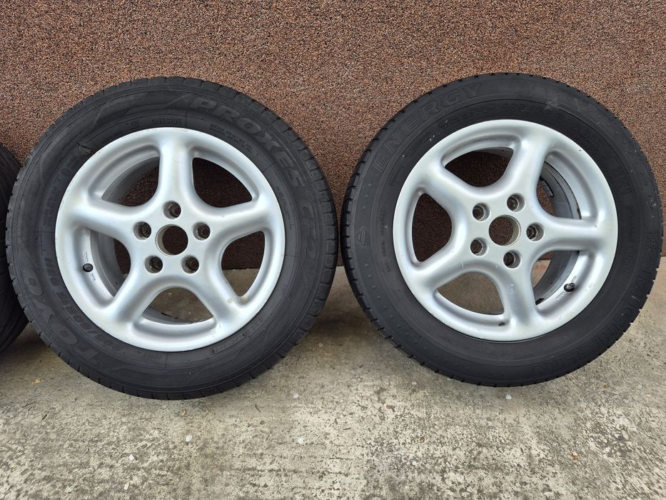 Jante R15 5x112 cu anvelope vară 205/69R15