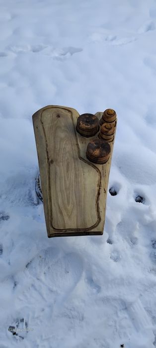 Дъска за Мезе със Солнички