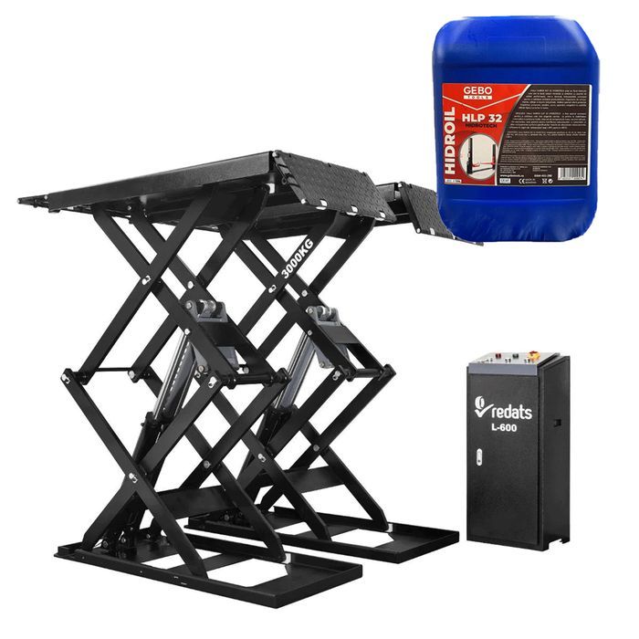 Elevator vulcanizare tip foarfeca talie joasa 3t 380v + ulei gratis