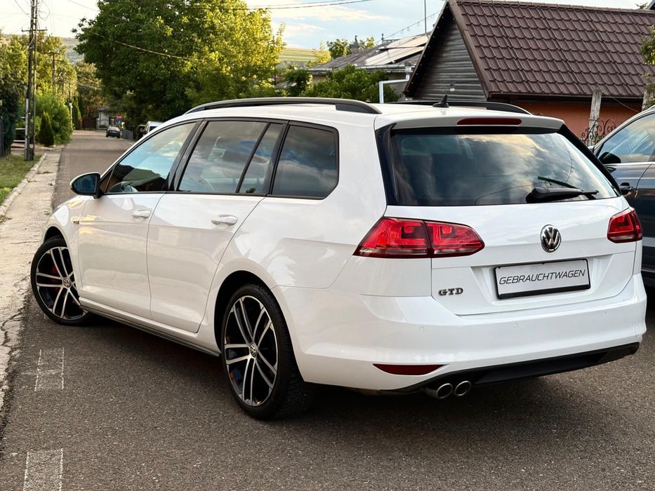 Volkswagen Golf VII GTD 03.2016 * 2.0 Tdi 184 Cp - DSG - Import Germania - Numere rosii valabile 3 luni - Stare TOP !!!