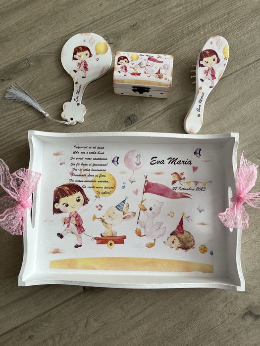 Tăviță moț/turtă/tricouri personalizate