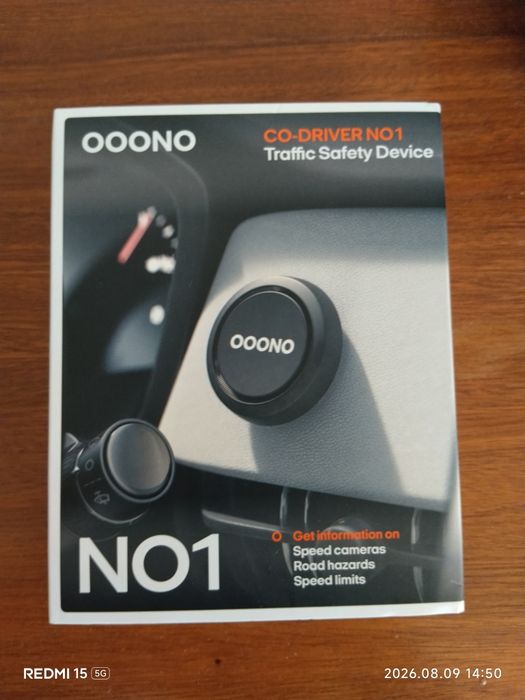 OOONO  co driver no 1 предупреждения за камери