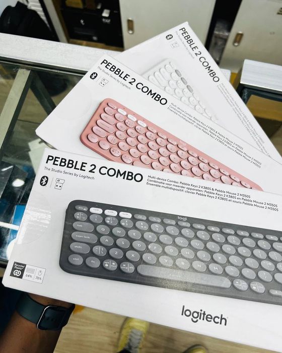 Logitech Pebble 2 Combo Беспроводная Клавиатура K380 и мышка/мышь M350