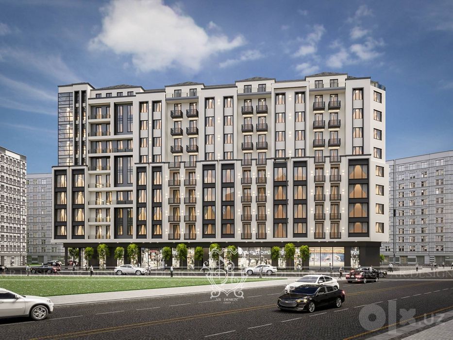 2-комнатная квартира 98 м², Юнусабадский район, 9 этаж