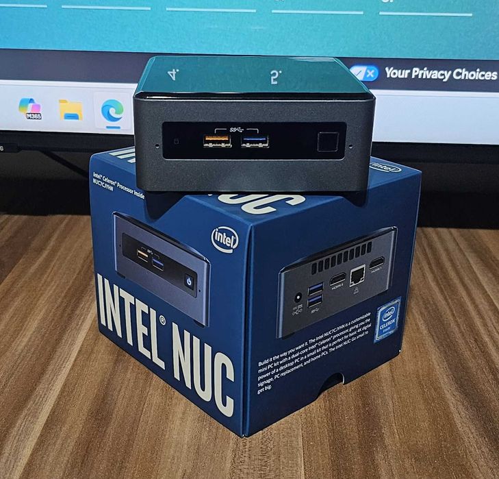 Mini PC Work-From-Home – Windows 11 Pro – 8GB RAM – Configurat complet