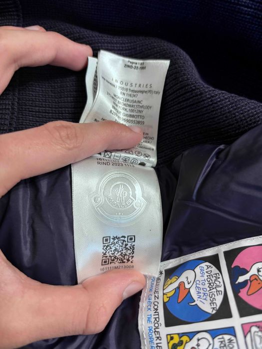 Cardigan Moncler BleuMarine