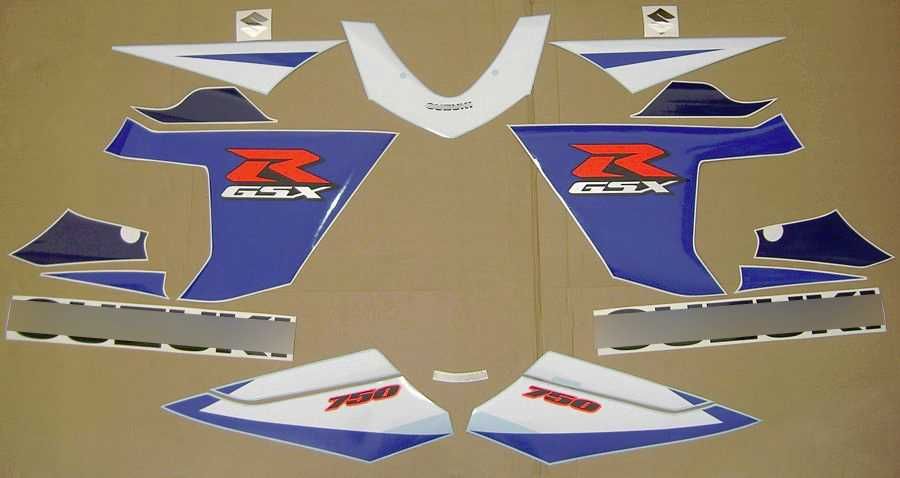 Стикери Сузуки 750 GSXR 2004г.-2005г. лепенки Suzuki GSX-R к4 к5 k4 k5
