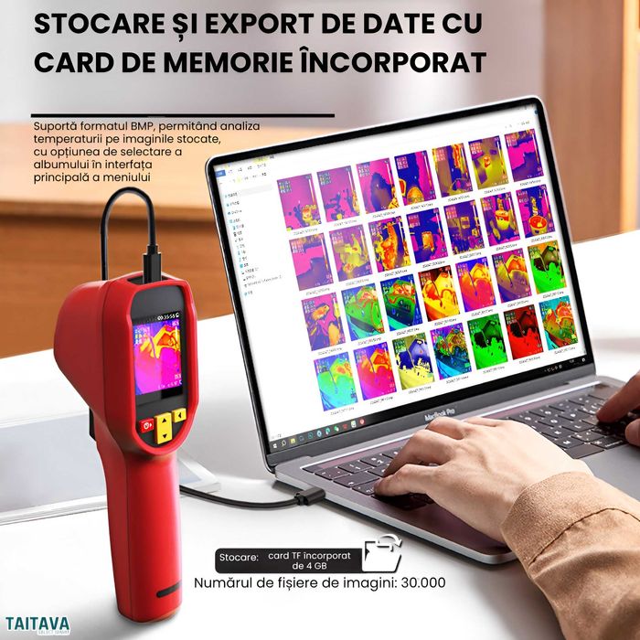 Termocamera Infrarosu Mare Precizie  Baterie Reincarcabila 2500mAh nou