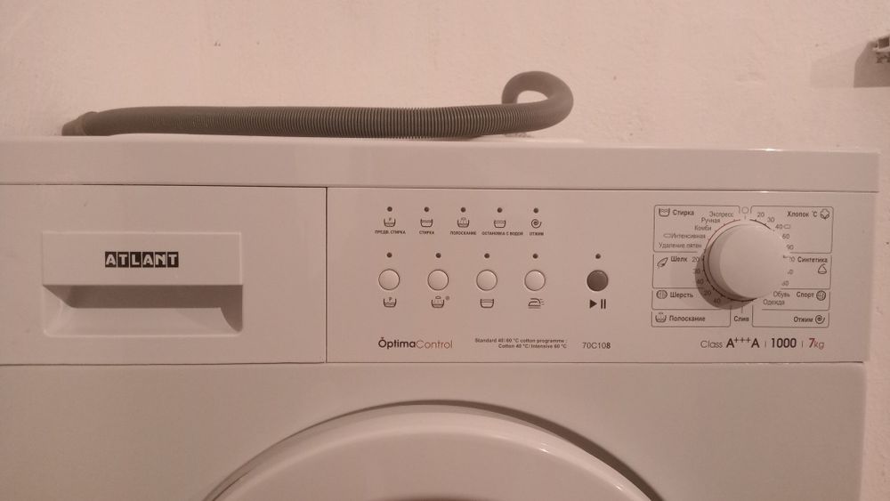 Полавтомат кір жуғыш машина