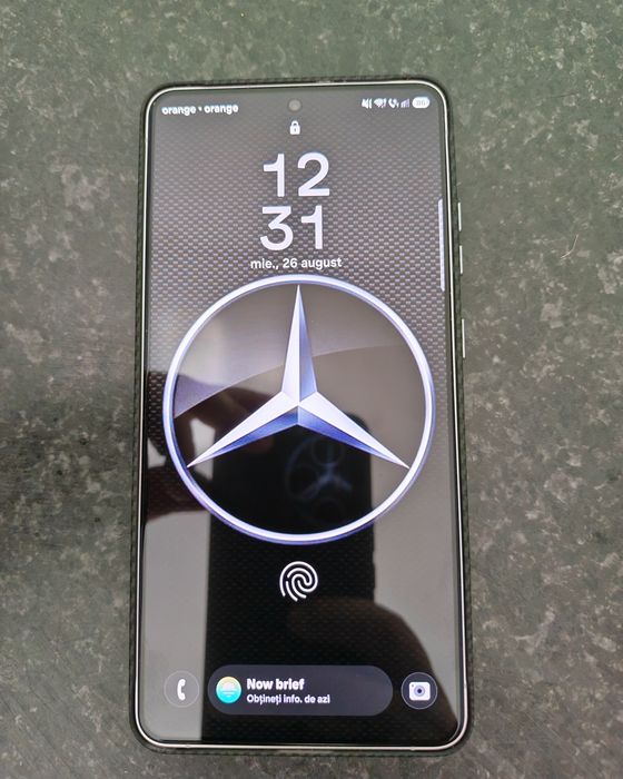 Samsung S26 Ultra White 256 gb impecbabil husa carbon folie