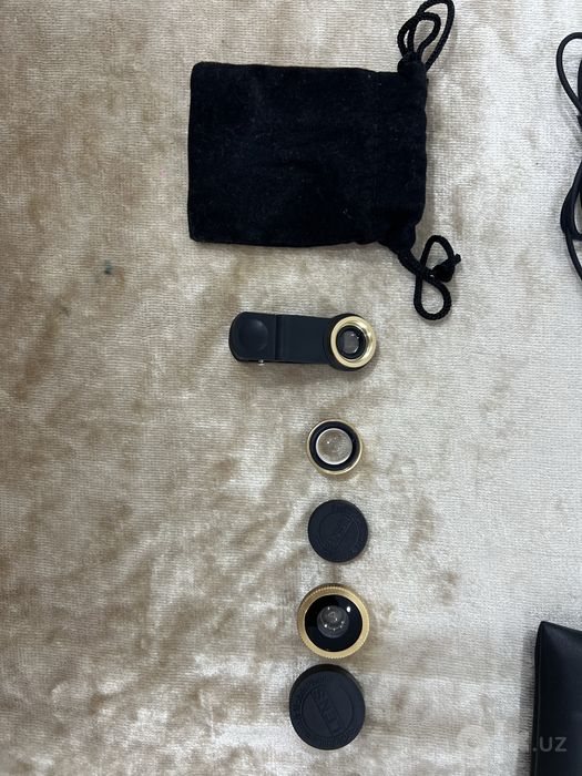 Mikrafon ikkitalik va telefon uchun obyektivlar