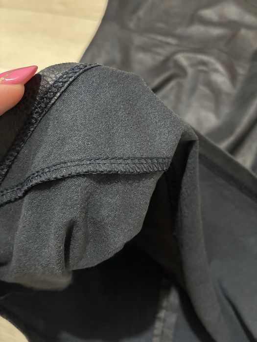 Rochie RevD’Elle Paris- imitatie piele calitate superioara