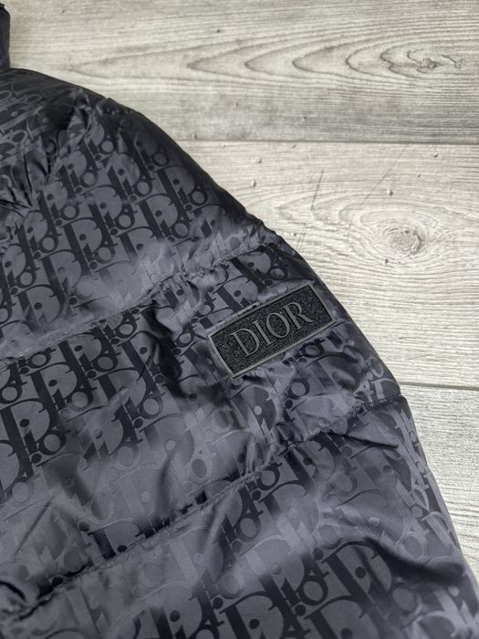 IN STOC | Geaca Dior Oblique neagra cu puf Premium