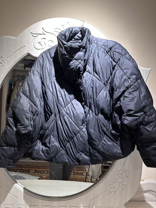 Куртка женская Zara черная пуховик