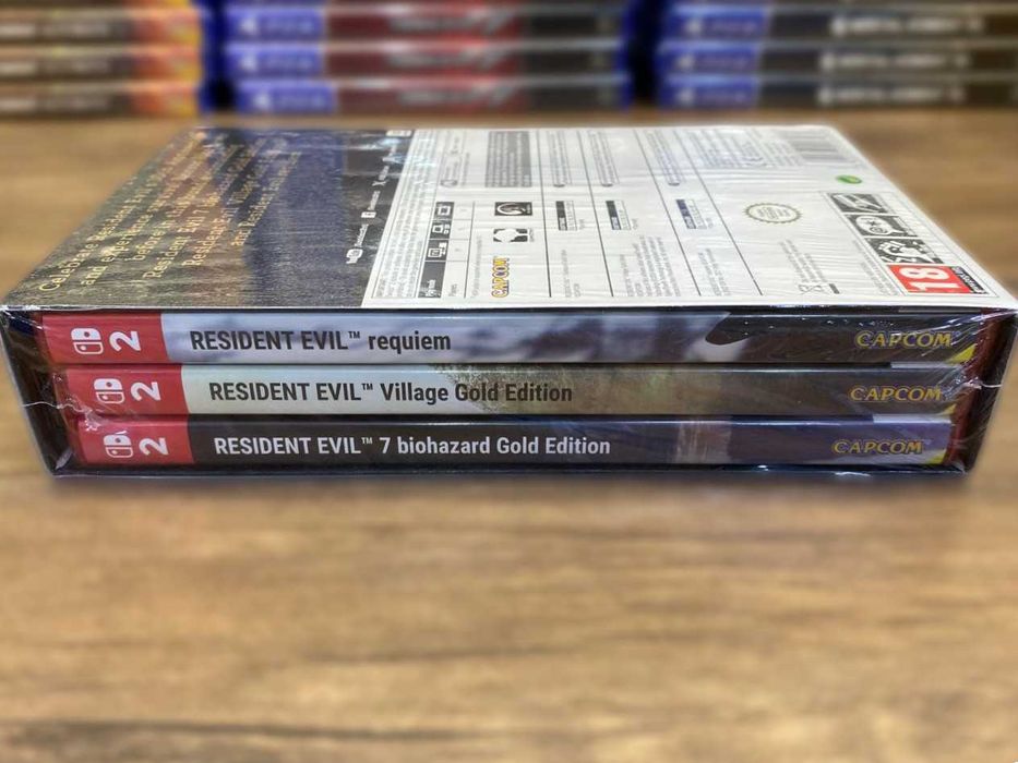 Новый Resident Evil: Generation Pack Nintendo Switch 2/ Набор Трилогия