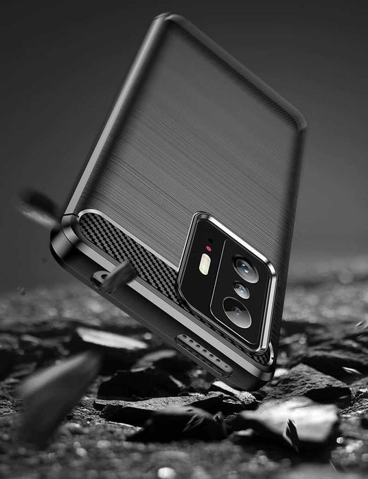 Xiaomi 13T / 12T / 11T Pro - Удароустойчив Кейс Гръб CARBON