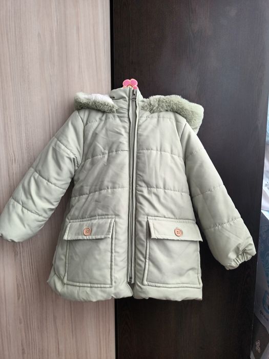 Зимно яке за момиче размер 98см/3 години