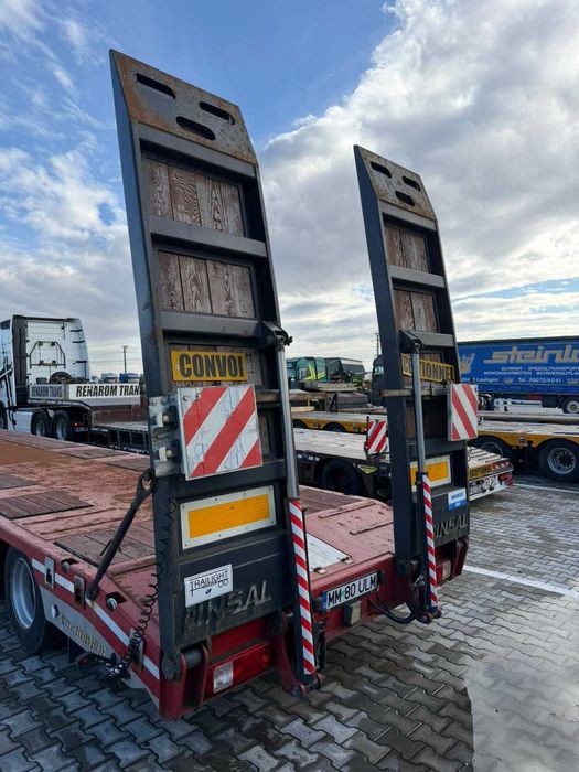Trailer Ayhan Unsal UNS4 29AR  4 axe cu Rampe Hidraulice!!