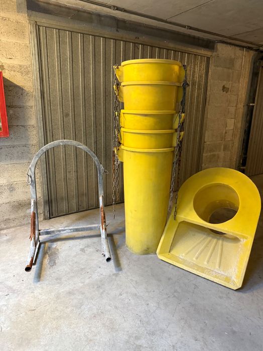 Tobogan evacuare moloz, jgheaburi 20 metri - Italia