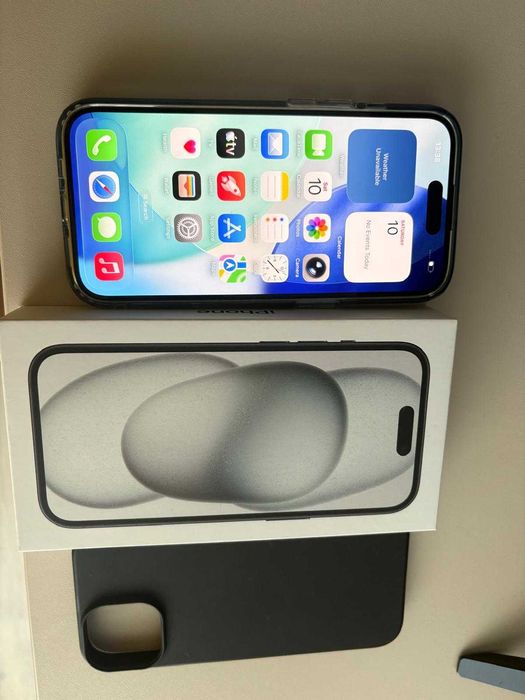  Apple iPhone 15, 128GB  93% baterie, Nou putin folosit