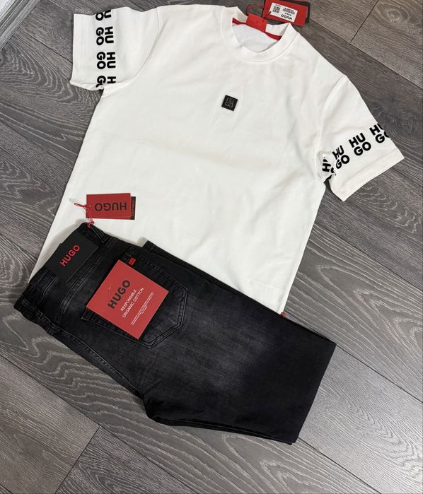 Blugi dsq2 calitate superioara tricou  si blugi