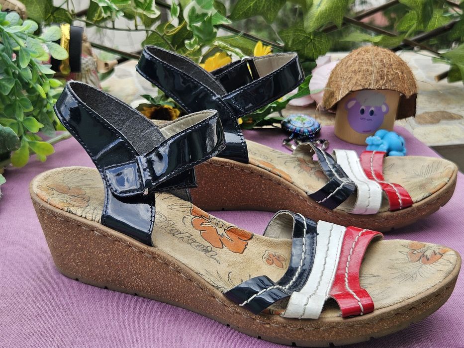 Rieker сандали на платформа