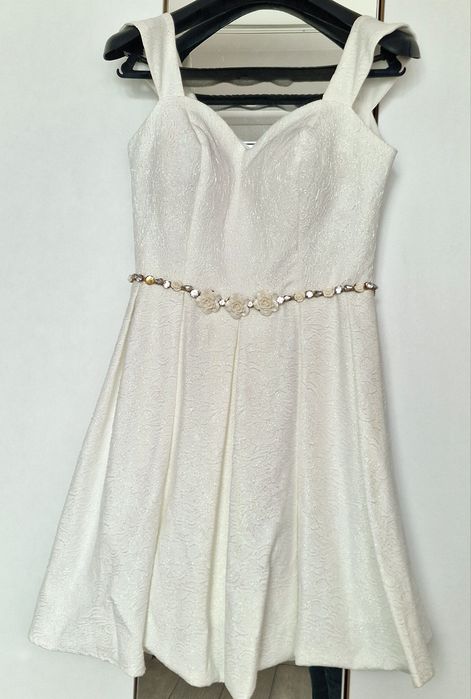 Rochie albă mărimea S