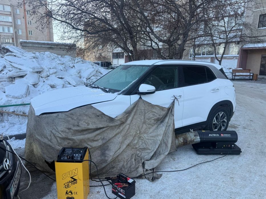 Отогрев авто недорого