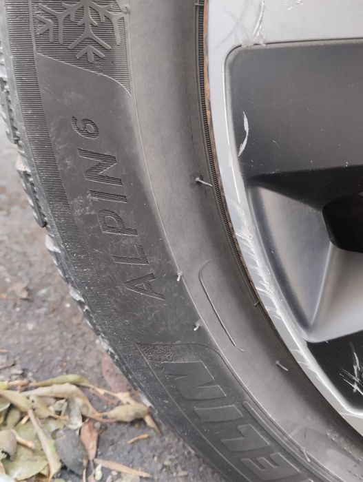 2 бр. Зимни гуми michelin alpine 6 205/55/16