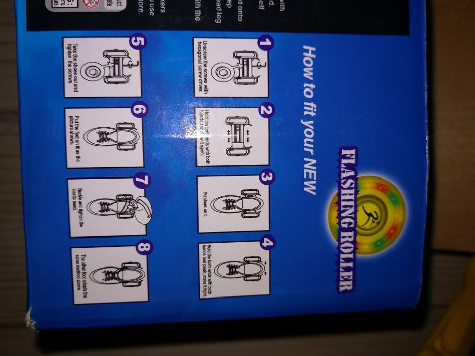 Светещи ролери за маратонки