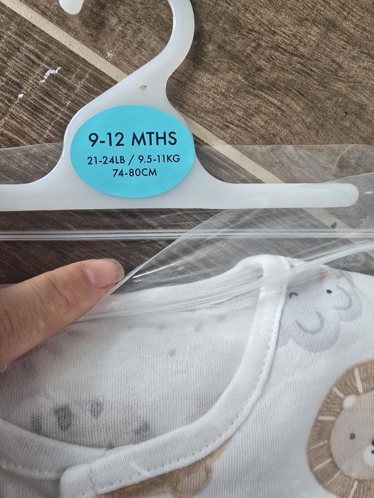Set 2 salopete bebe 74/80 cm