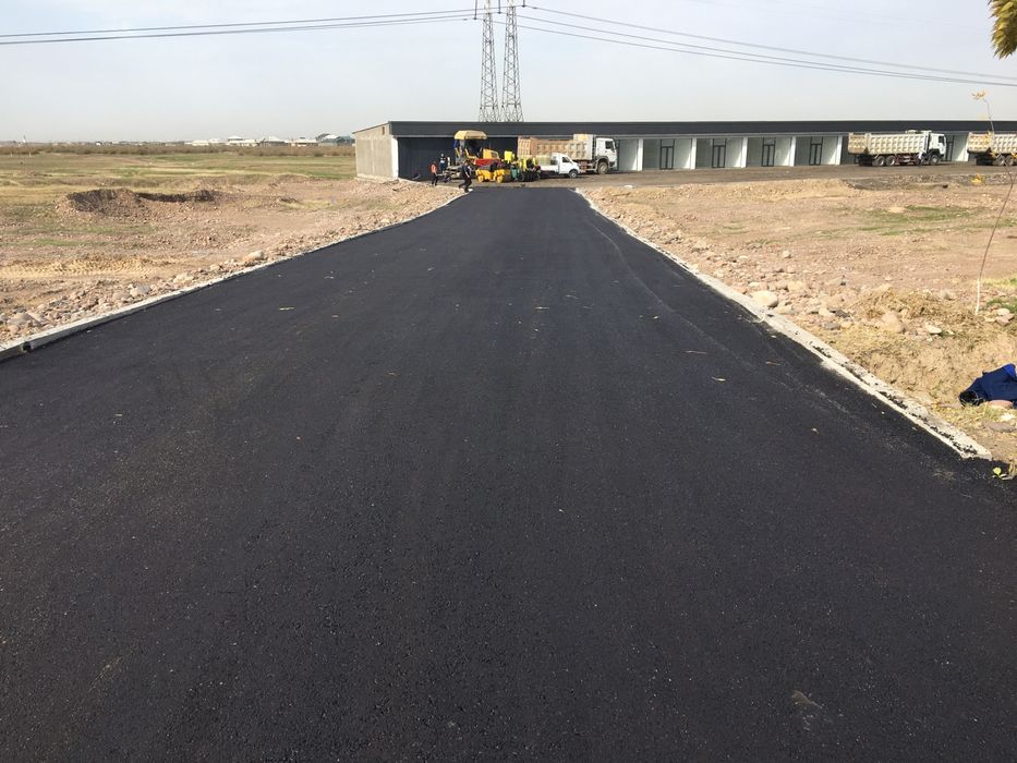 услуги по горячему асфальту и холодному асфальту