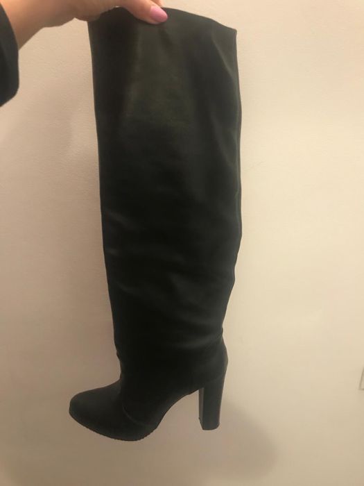 Cizme lungi dama piele