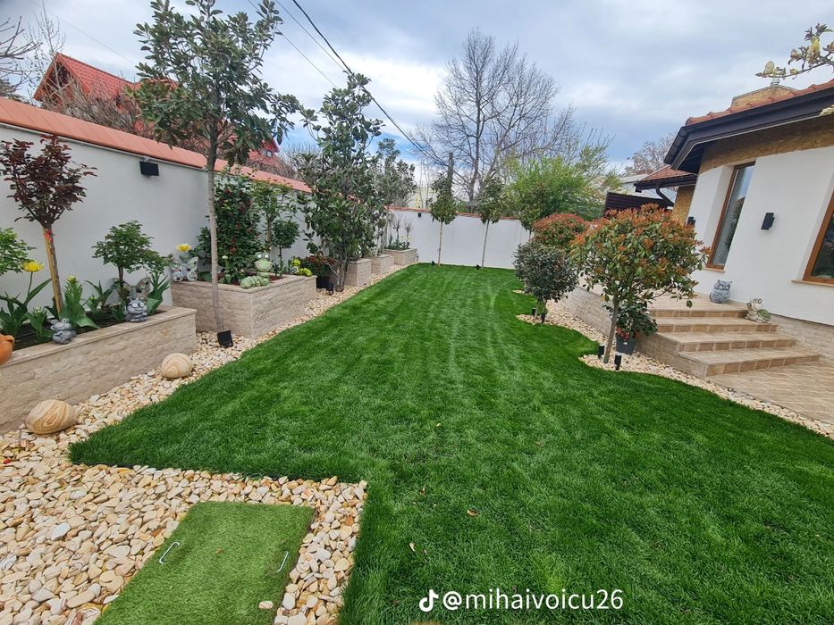 Gazon rulou Însămânțare Pregătirea terenului