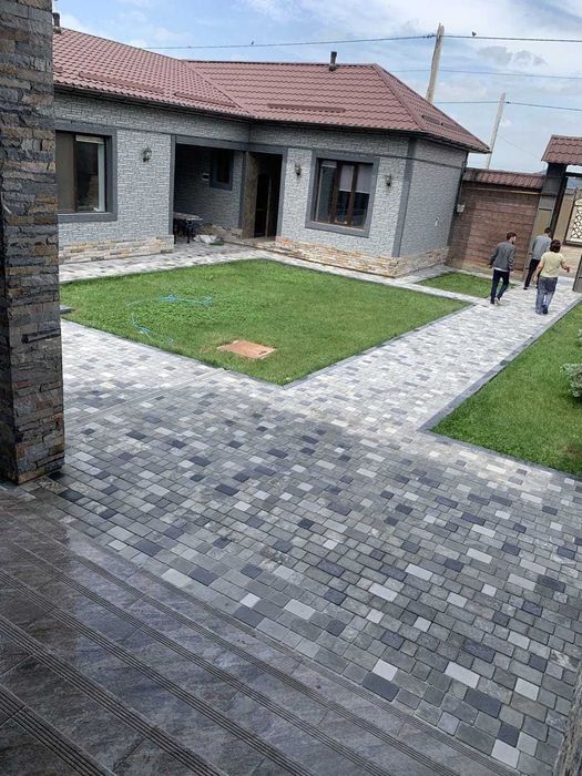 Көлеммен жұмыс істейміз, мерзімді сақтаймыз | Брусчатка Шымкент